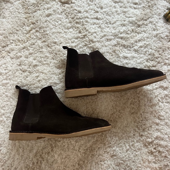 Brown Chelsea boots near new condition warn 3 times - Picture 8 of 8
